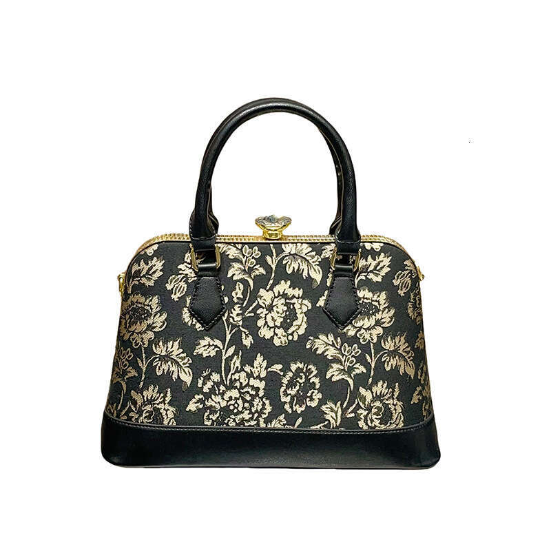 2026 New Women Embroidery Handbag Elegant Evening Bag Clasp Lock Bag Fashion Shell Bag High Quality Ladies Party Clutch Purse SENYY