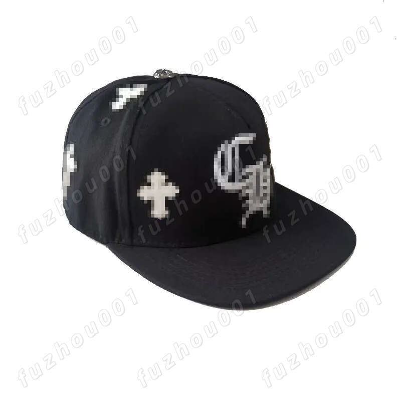 chrome Hat Designer Chromed Embroidered Luxury Cross Caps High Quality Brand Trucker Black Male Female Fashion Luxe Classic cross Baseball Chrome Cap brand hat 556