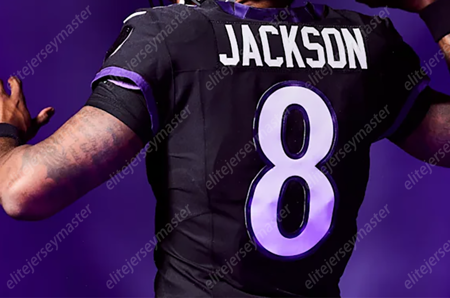 8 Lamar Jackson 2026 Derrick Henry 22 Kyle Hamilton 14 Keaton Mitchell 34 Roquan Smith 0 Justin Tucker 9 Zay Flowers 4 Personalized Customized Footbal
