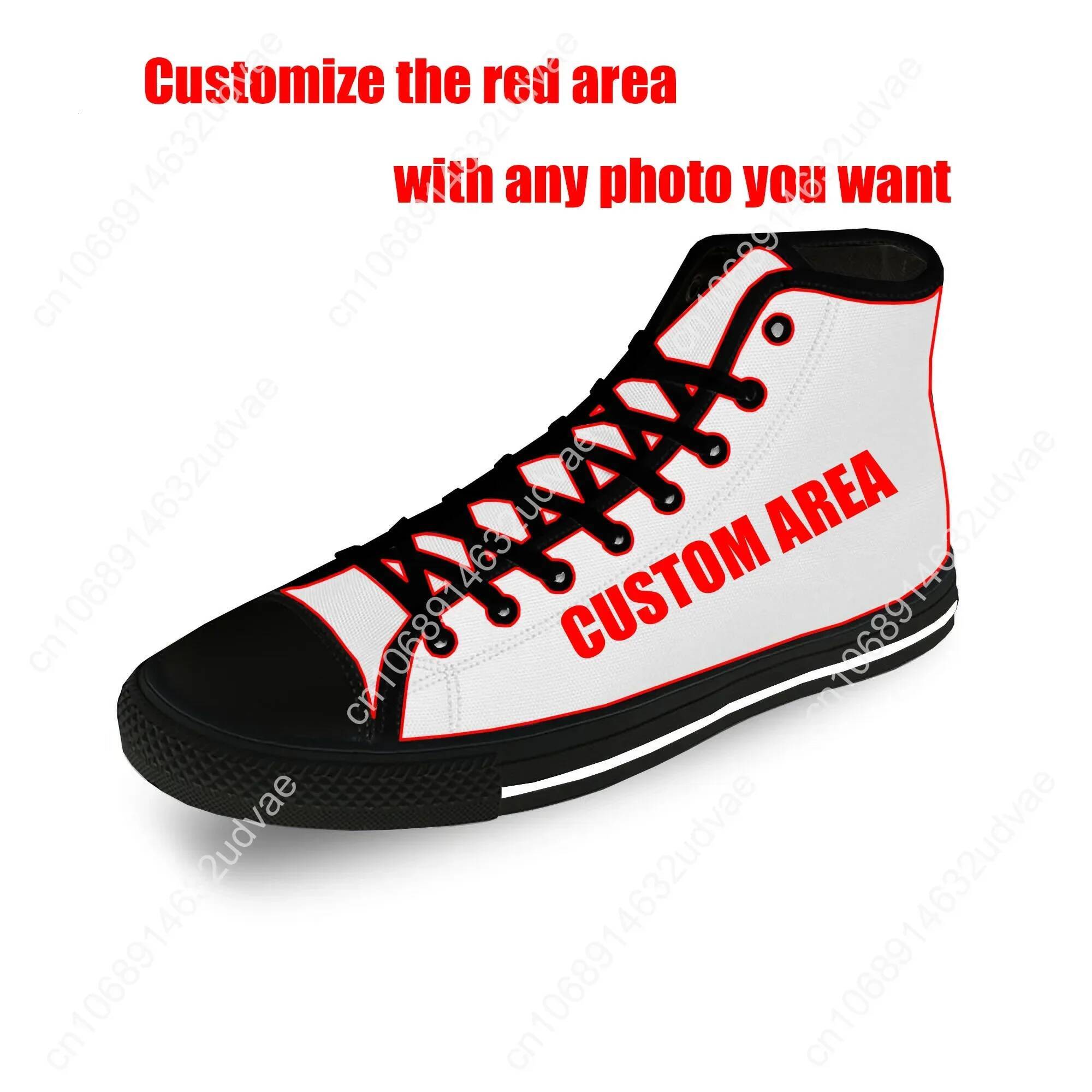 Cuban Flag High Top High Quality Sneakers Mens Womens Canvas Sneaker Cuba Casual Couple Shoes Custom Shoe