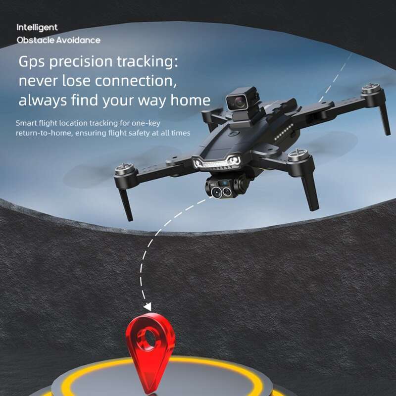 2026 New Cross-Border JS5 Brushless Drone GPS Auto Return 8K HD Aerial Quadrotor Remote Controlled Aircraft CKS