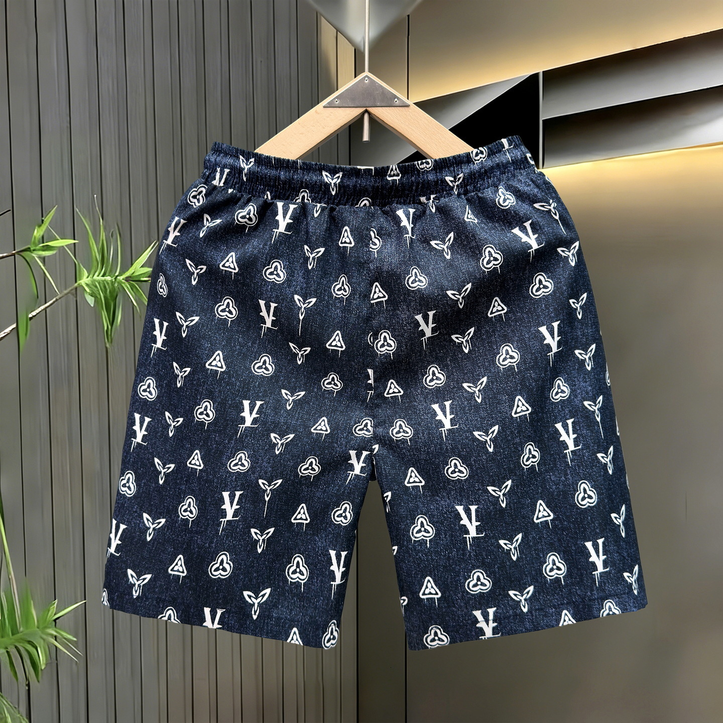 2026 Designer's New Men Five-piece Shorts - Summer Trendy Shorts For Men - Printed American Straight Pants - Thin Style - Quick-drying - Loose-fi