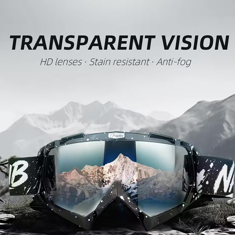 Newest Motorcycle Goggles For Men Motocross Sunglasses Safety Protective MX Helmet for Off-Road Riding Skiing Sport Compatible for ATV DH MTB