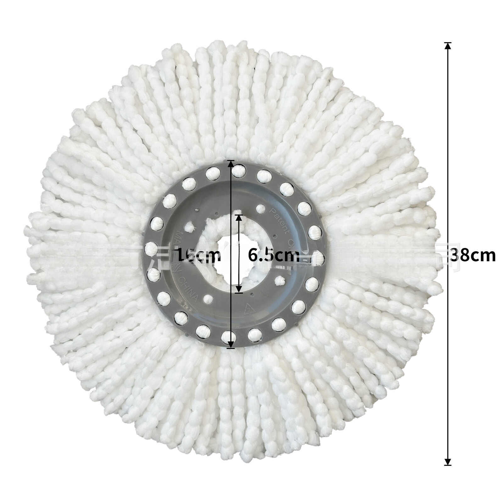 Rotating mop head universal household thickened replacement accessory can be adapted to David ultra-fine fiber mop head