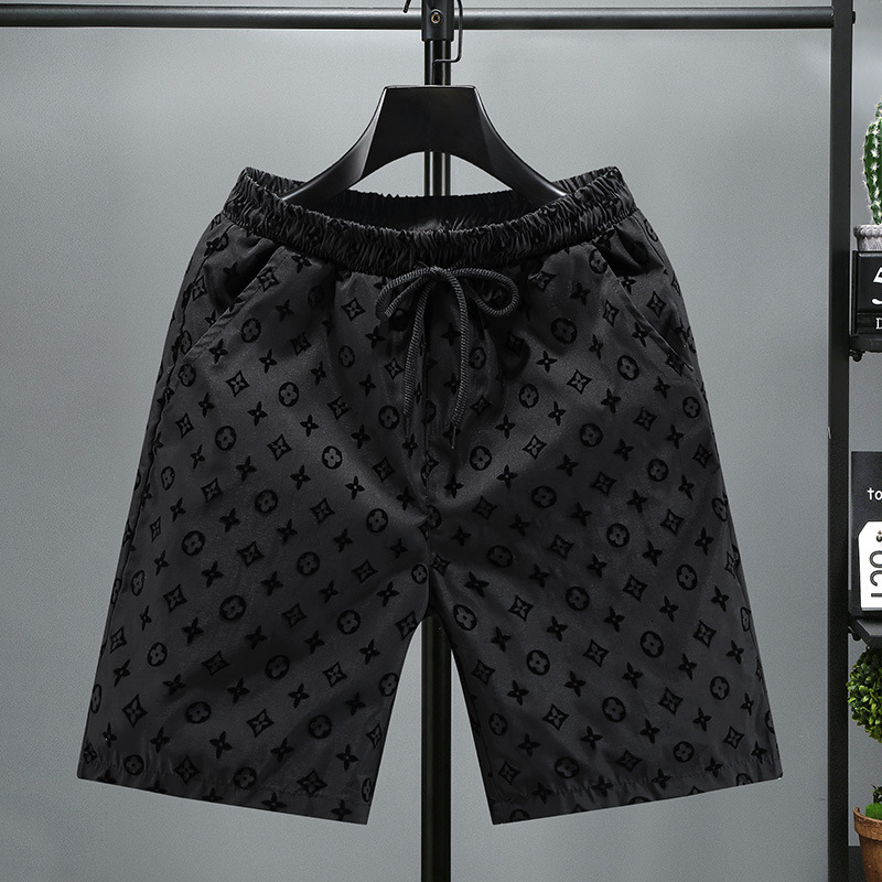 2026 Designer's New Men's Fashion Shorts For Spring And Summer Trendy Brand With Embroidery Five-piece Shorts For Young People Outdoor Leisu