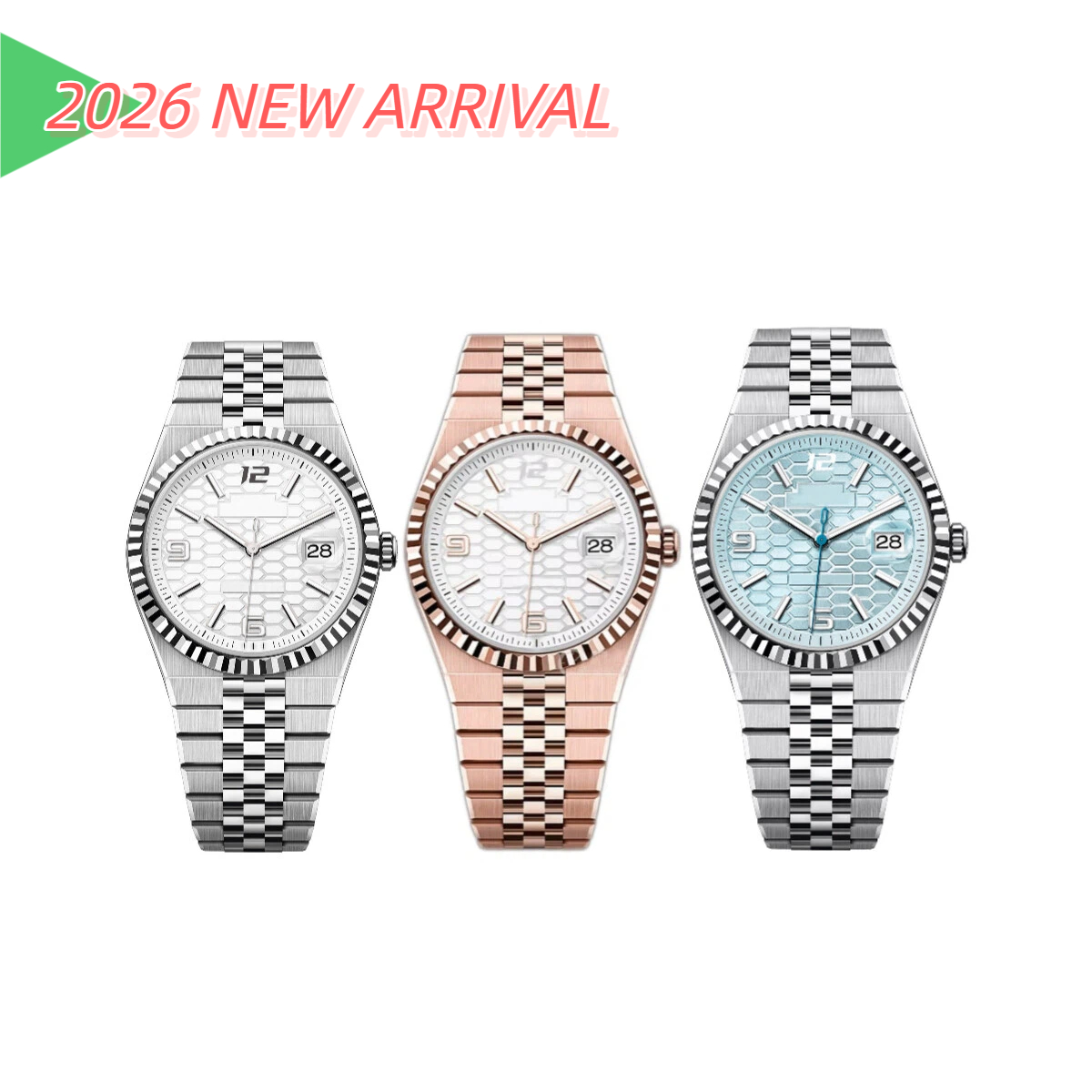 Mens designer Watch 40mm Dial 2813 movement Automatic Watches Sapphire Glass 904L stainless steel Strap Luminous luxur Wristwatches with box 2026 new arrival