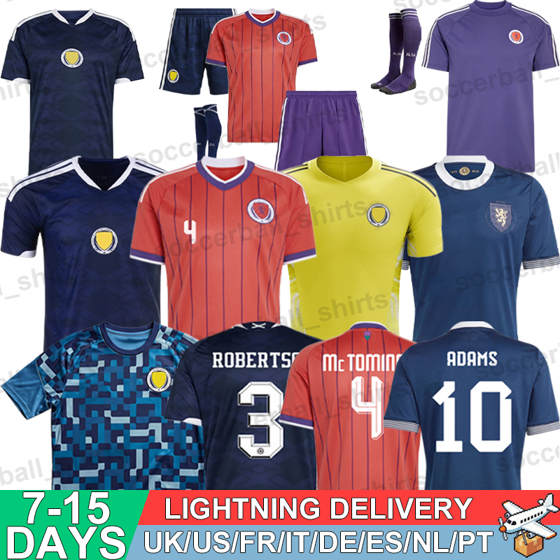 Scotland Jerseys Football Soccer Jerseys World Cup 2026 Retro Football Shirts Tops Kits Men Kids Women Fans Player 3XL 4XL
