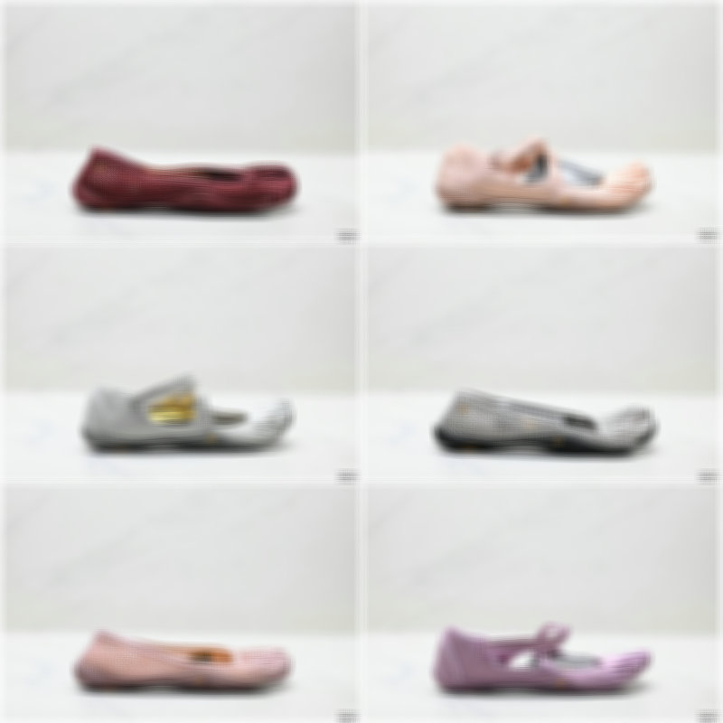 MissVib 2026 Five Toe Designer shoe woman sandal Pilates Fitness Breathable fashion pink canvas tabi flat shoe sport trainer casual barefoot sandale shoes size 36-47