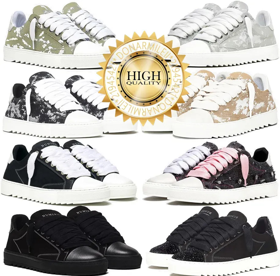 Designer Sneakers Numeris Atelier Women Mens Shoes Trainers Womns Trainers Canvas Leather Runners Flexibility Skatebording Casual Jogging eur 35-46