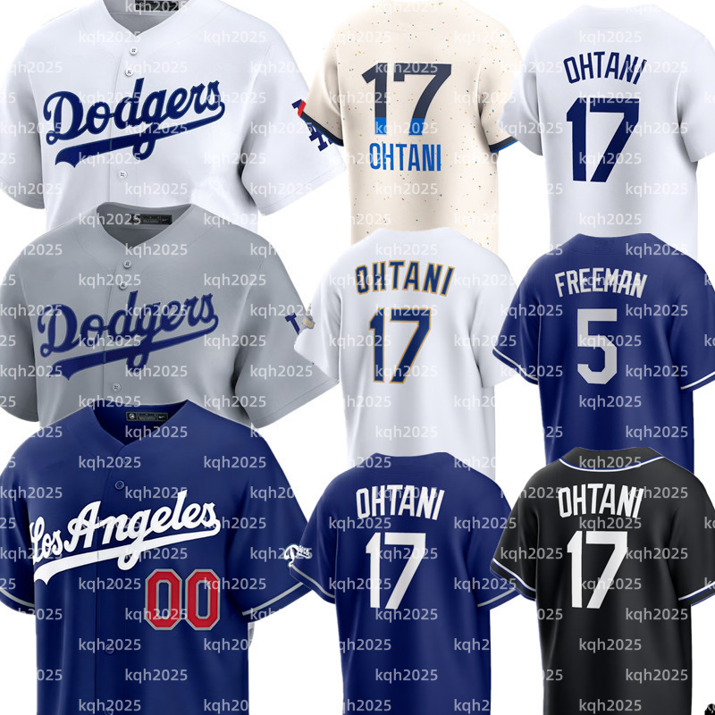 Custom Dodgers Baseball Jersey Shohei Ohtani Mookie Betts Freddie Freeman Yoshinobu Yamamoto Kyle Tucker Fernando Valenzuela Enrique Hernandez Blake Snell