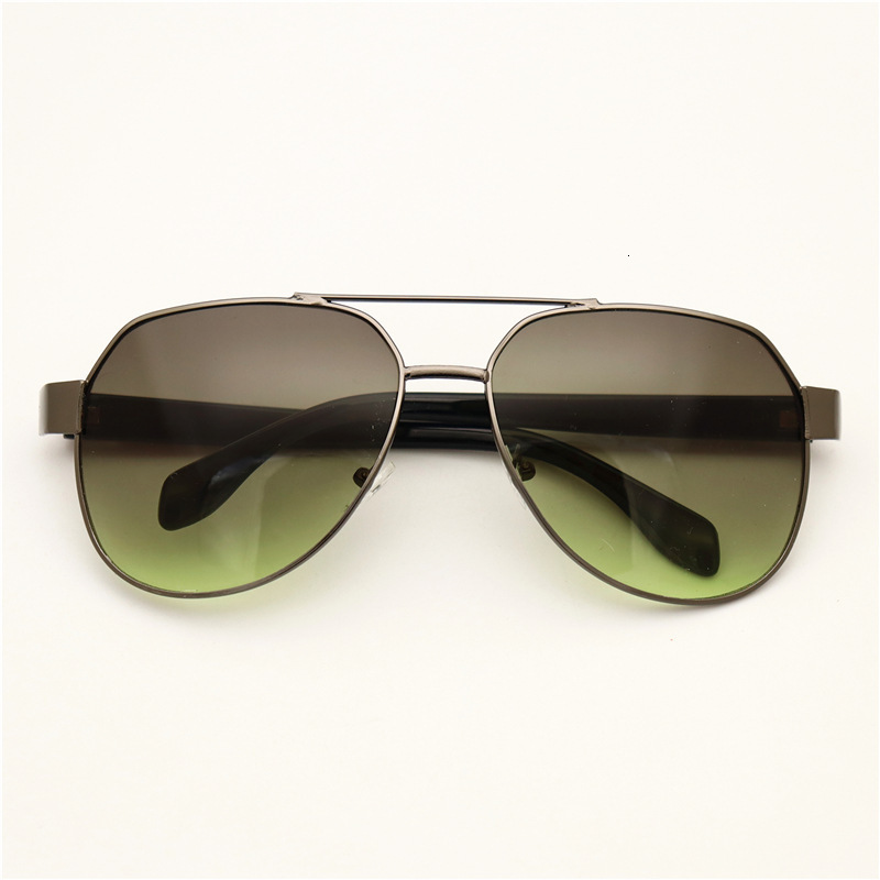 Men's Outdoor Pilot Sunglasses Driving Glasses Supply, Sun Protection Metal Frame Designer Sunglasses New Large Frame Outdoor Sports Bike Glasses