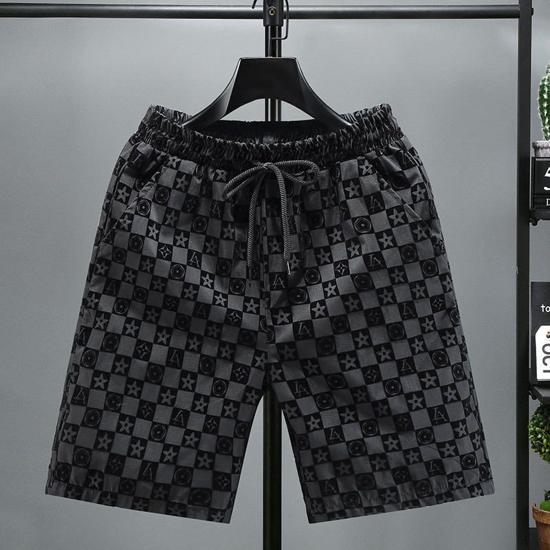 2026 Designer's New Men's Fashion Shorts For Spring And Summer Trendy Brand With Embroidery Five-piece Shorts For Young People Outdoor Leisu