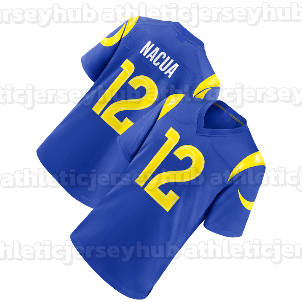 9 Matthew Stafford 2026 Football Jersey Kyren Williams Aaron Donald Puka Nacua Adams Jaylen McCollough Bennett IV custom