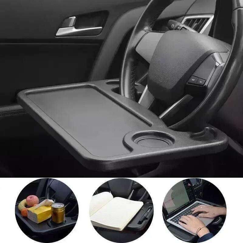 Multifunctional Steering Wheel Table Notebook Laptop Desk Car Food Eating Tray