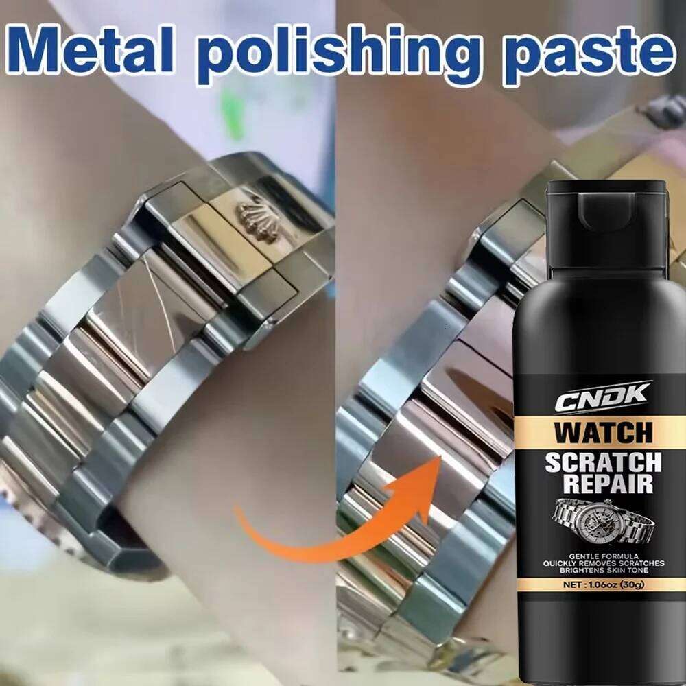 Watch Polishing - Strap Repair Cream, Jewelry Metal Oxidation Remover,Stainless Steel Surface Scratch Removal Paste, 30g