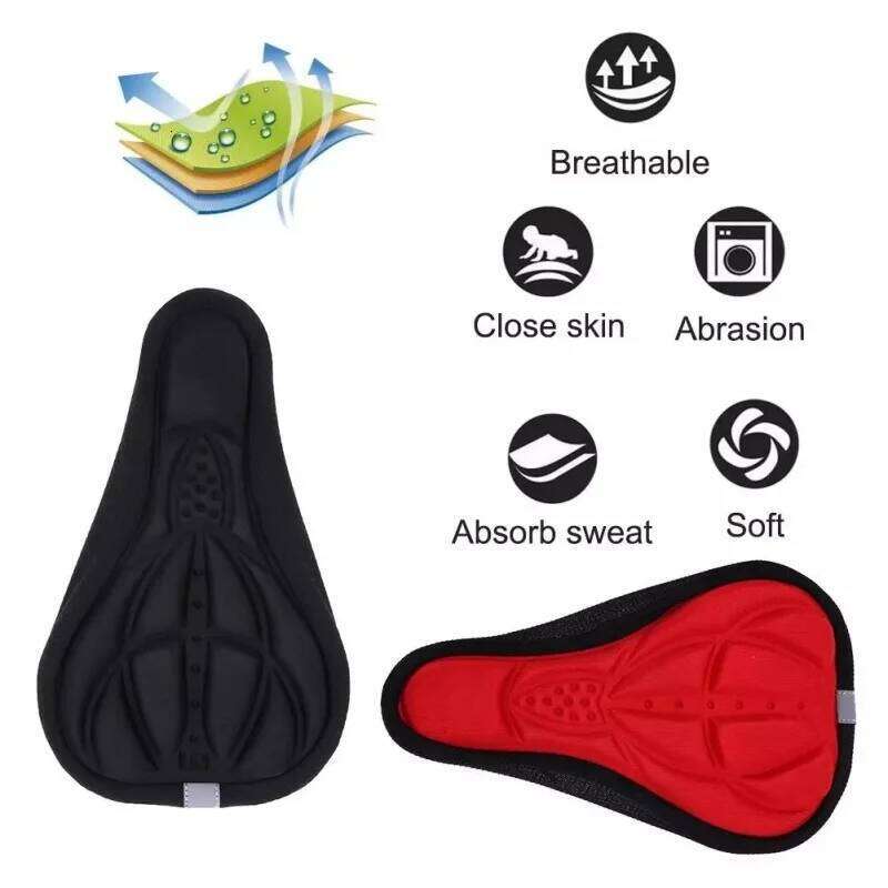 Bicycle accessories - MTB saddle, soft cover, mountain bike thick sponge outdoor breathable pad, bicycle seat