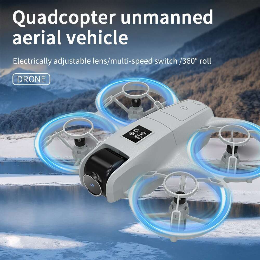 New Product V2 Drone HD Aerial Photography 8K Long Endurance Remote Control Aircraft Optical Flow Dual Camera Toy Four-Axis Flight Kuhangxin 26419