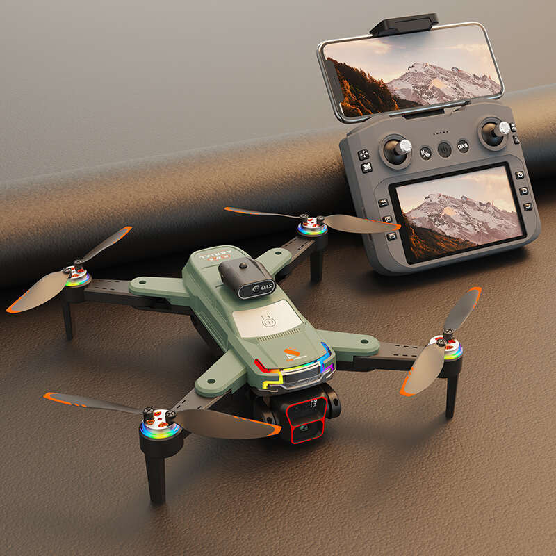 Z2 PRO RC Drone 4K HD Dual Camera Obstacle Avoidance Optical Flow Positioning Brushless Motor Long Battery Life Quadcopter with Screen Controller CKS