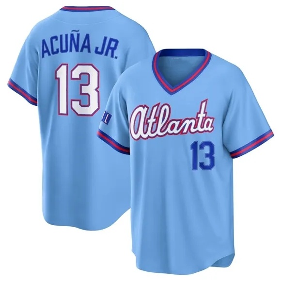 New Arrivals 13 Acuna Jr. 2026 City Connect Baseball Jersey Baldwin Albies Olson Riley Harris II Suarez Sale Murphy Hank Aaron Yastrzemski Strider Jon