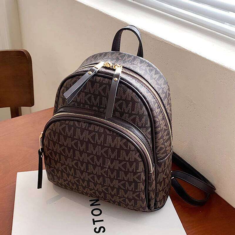 Fashion Women's Vintage Print PU Leather Casual Anti Theft Travel Backpack Girl 2026 New Backpacks - view 5