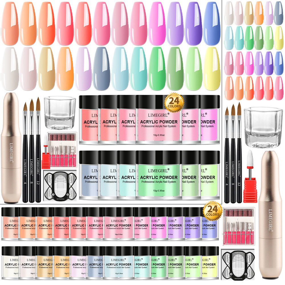 Limegirl Nail Art Kits Set Polish Gel Nail UV Drying Lamp Nail Drill Nail Extension Polishing Pen Professional Gel Manicure Set False Nails Tools X260 - view 6