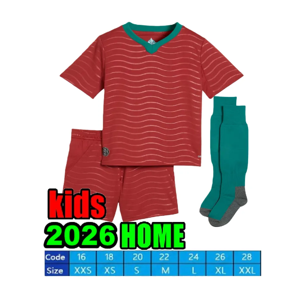 2026 Portugal JOAO FELIX RONALDO soccer jerseyS 26 27 football shirt BERNARDO BRUNO FERNANDES camisa de futebol men women kits kids equipment