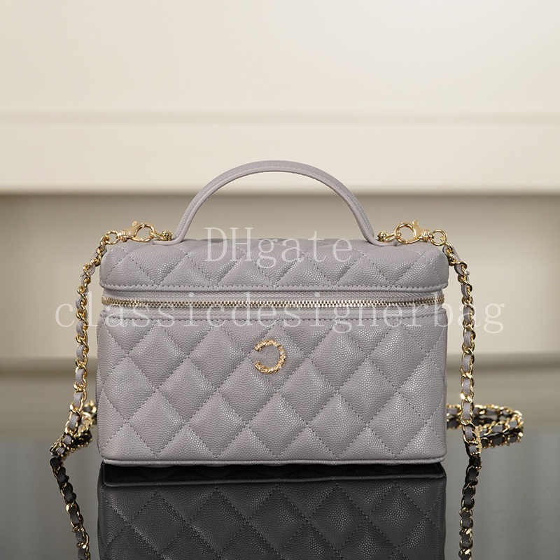 26P Women Designer Handbag 19.5CM Top Quality New Luxury Chain Bag Fashion Calfskin Shoulder Bag With Box CC40