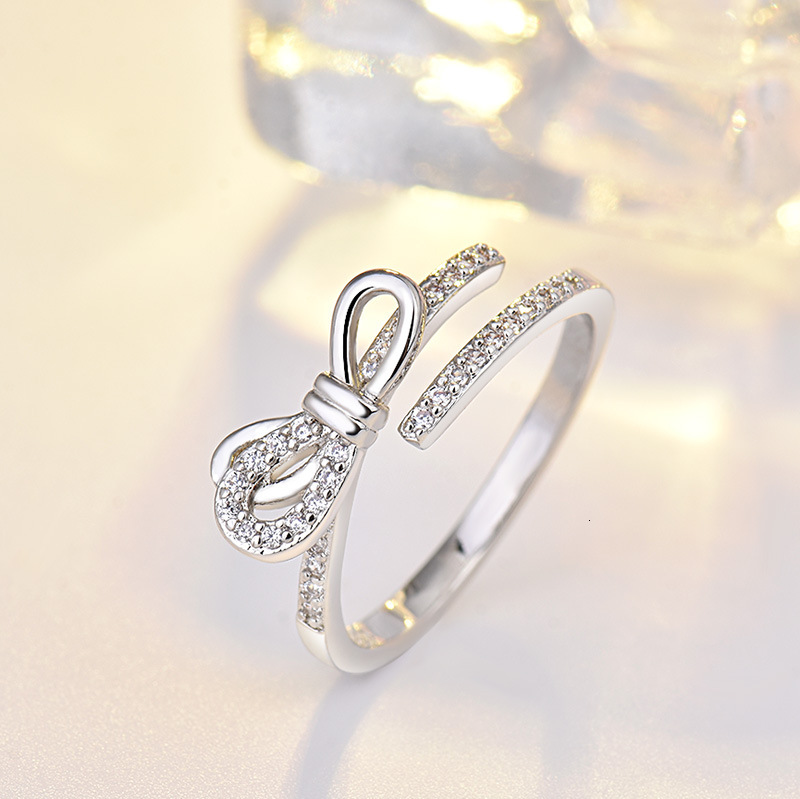 Rings Designer For Women Fashion Couple's Wedding Ring Art Deco Vintage Anniversary Band Adjustable Black Bague Luxe Bijoux De Luxury Jewelry