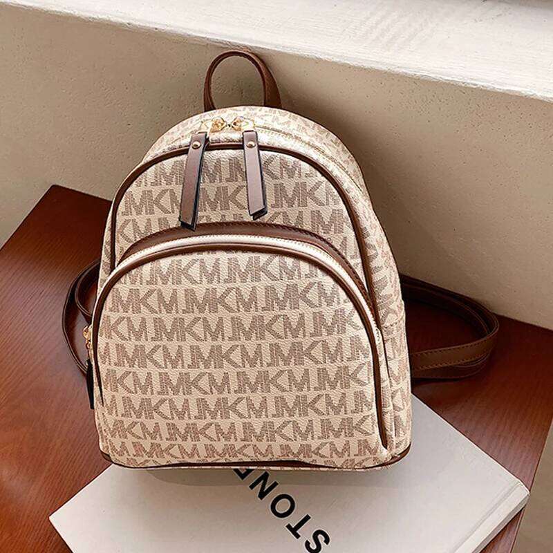 Fashion Women's Vintage Print PU Leather Casual Anti Theft Travel Backpack Girl 2026 New Backpacks - view 6