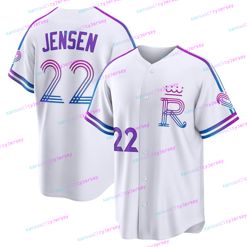Men Women Youth Kids Kansas City Baseball Jerseys 2026 City Connect Jersey Embroidery Jerseys 7# Witt Jr. 9# Pasquantino 11# Garcia 13# Perez 14# Cagl