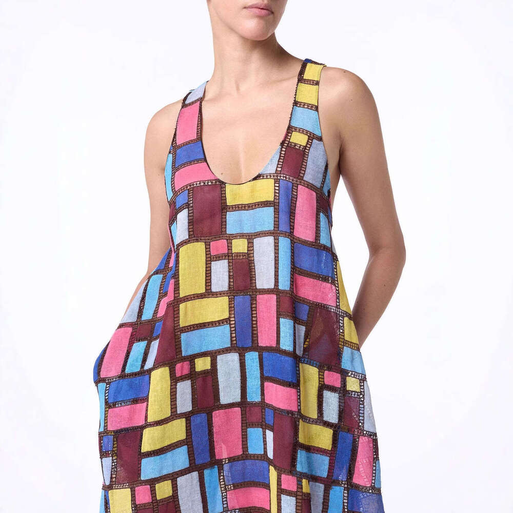 2026 Trendy Bodycon Tank Dress Women Sleeveless Slim Fit Summer Party Dress New European and American Style Cross-Border Elegant Sleevel