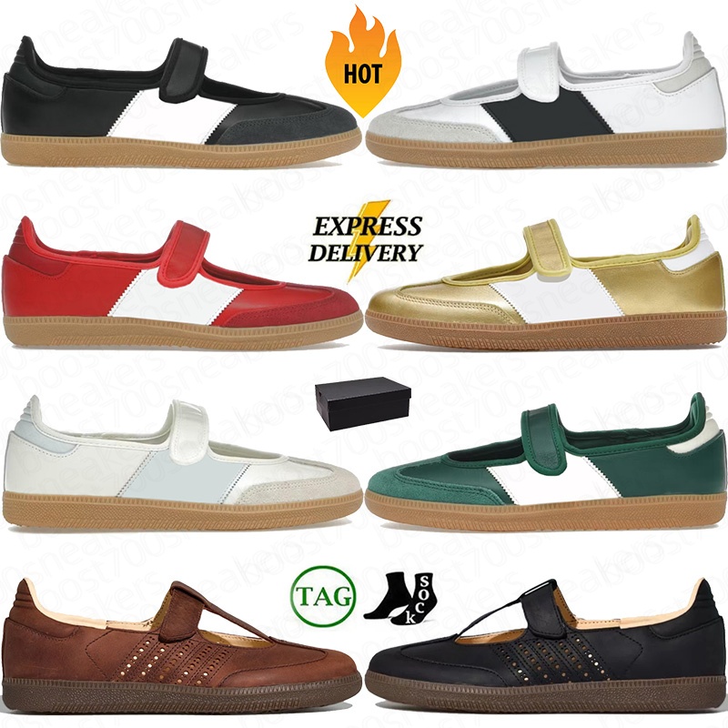 2026 New mary jane Designer shoe women Ballet flats suede sneakers sandals men dress shoes womens Driving white black scarlet gum ladies sandals outdoor sports