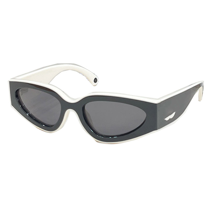 Cat Eye Womens Sunglasses Acetate Fiber Frame Designer Women Sunglasses Top Quality Carnival Party Lady Glasses Y2K Style with Original Box 6056