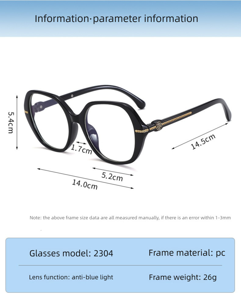 New European And American Style Women's High-end Fashionable Round Face Over-the-counter Glasses Retro Designer Sunglasses Outdoor UV Protection 