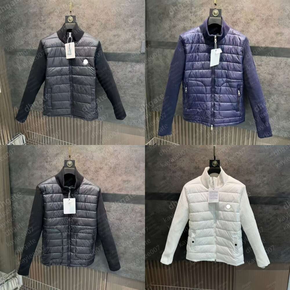 MonestierdeClermon daniel puffer jacket men sweater mens designer coat cardigan tricot jackets womens fashion jacke winter warm Parka doudoune homme brand puff