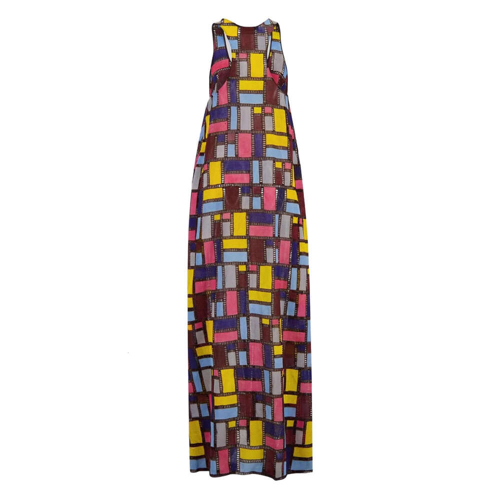 2026 Trendy Bodycon Tank Dress Women Sleeveless Slim Fit Summer Party Dress New European and American Style Cross-Border Elegant Sleevel