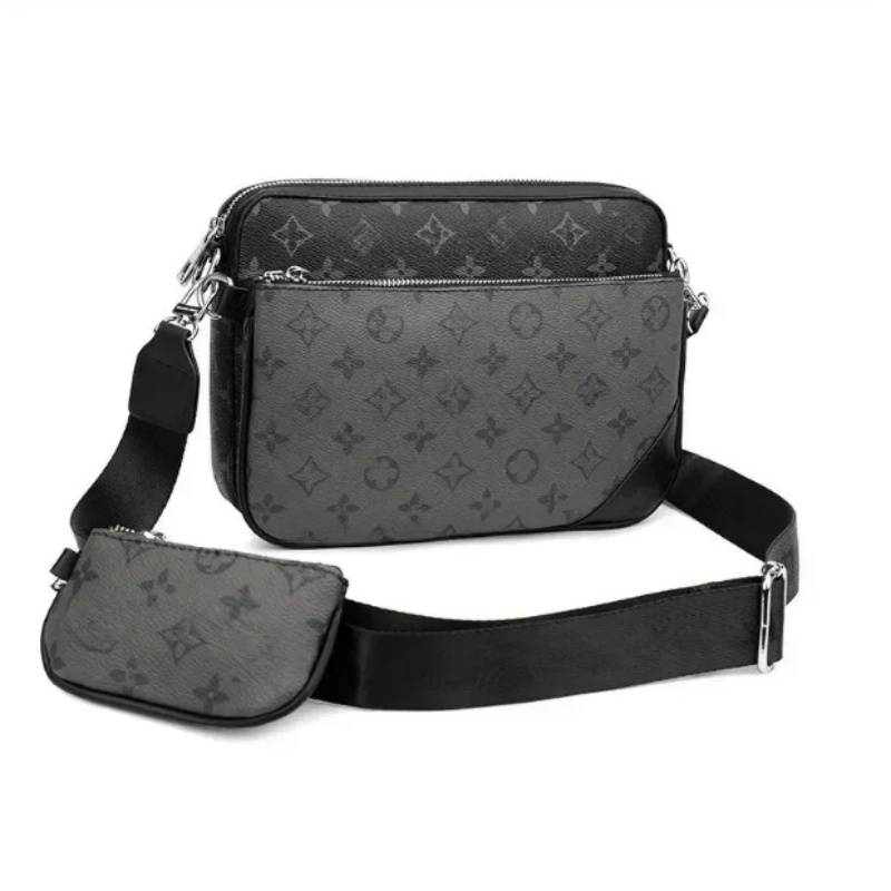 High Quality Designer bags mens womens Cross Body Wallets Leather tote bag Patchwork handbag shoulder bags Totes Purse Crossbody with dust louisities vouiton bag