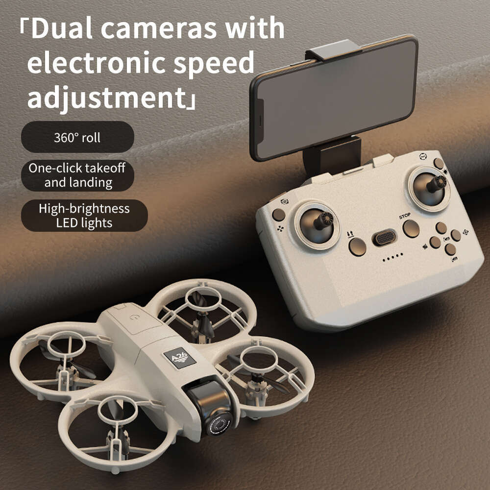 New Product V2 Drone HD Aerial Photography 8K Long Endurance Remote Control Aircraft Optical Flow Dual Camera Toy Four-Axis Flight Kuhangxin 26419