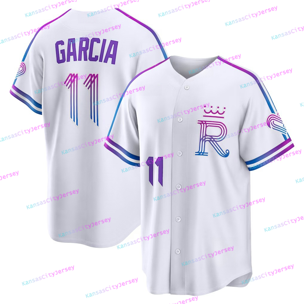 Men Women Youth Kids Kansas City Baseball Jerseys 2026 City Connect Jersey Embroidery Jerseys 7# Witt Jr. 9# Pasquantino 11# Garcia 13# Perez 14# Cagl