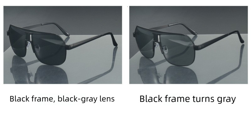 2026 Luxury New Metal Double Beam Frame High End Men's Designer Sunglasses Fashion Trend Outdoor Sports Driving Fishing Bicycle Sunglasses