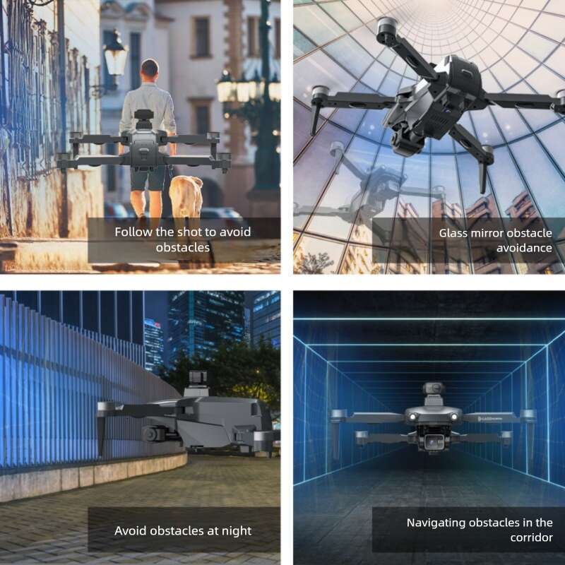 L600 GPS Drone 3-Axis Gimbal HD Aerial Photography Obstacle Avoidance Brushless Motor Auto Return RC Quadcopter Aircraft CKS