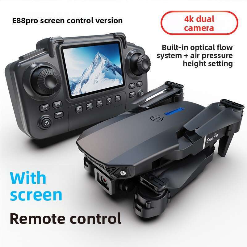 E88pro Screen-Controlled Drone HD Aerial Photography Quadcopter Foldable Altitude-Hold Remote-Controlled Aircraft Kuhangxin 2026