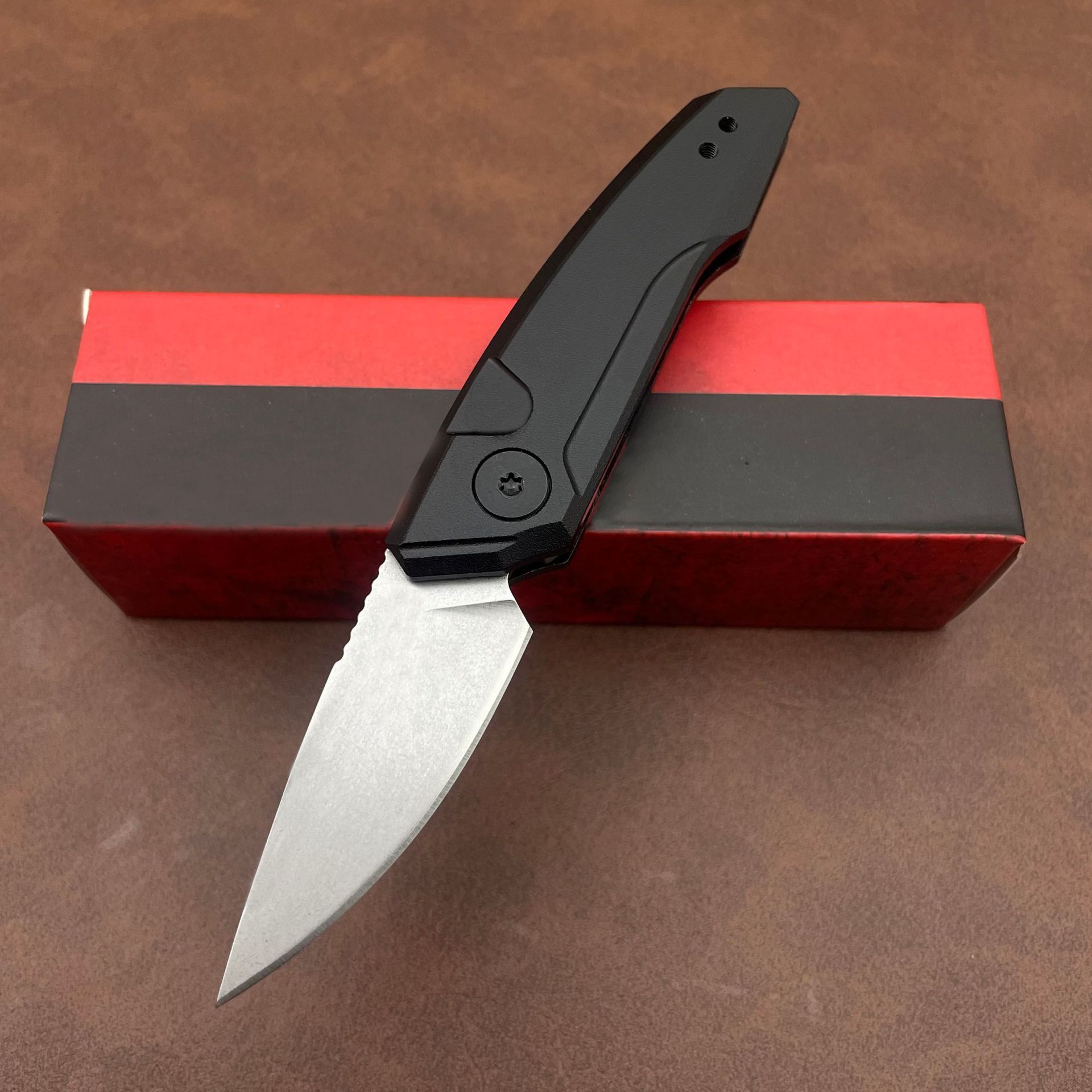 KS 7250 Mini Pocket Knife CPM 154 Blade T6 Aluminum Handle Bushcraft Camping Knife Folding Edc Portable Tool