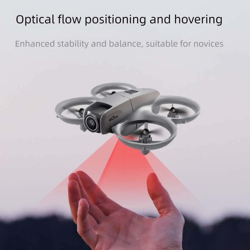 New Mini GT3 Drone 4K HD Aerial Photography Full Wrap Anti-Collision Optical Flow Obstacle Avoidance RC Quadcopter for Adults Kids CKS