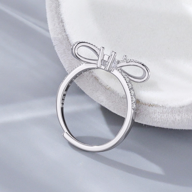 Rings Designer For Women Fashion 2026 New Platinum Couple's Wedding Ring Vintage Everyday Wear Halo Adjustable Black Bague Luxe Bijoux De Luxury 