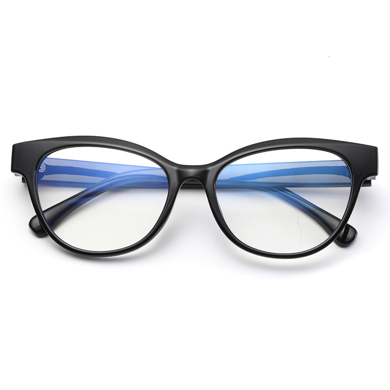 European And American Cross-border Luxury Style Women's Cat Eye Designer Glasses Can Be Paired With Prescription Lenses Outdoor Anti Blue Light C