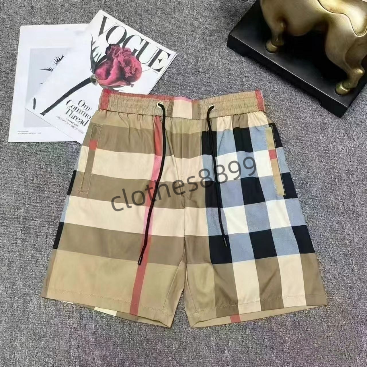 Shorts mens shorts Beach Shorts Fashion High Street Luxury Mens Short Drawstring Pants Multiple Colors Casual Streetwea burberryshorts Burberrys Burberrys2