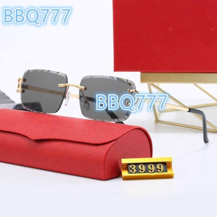 CAR Designer Sunglasses Men and Women Styles Factory Direct Sales Diamond-Cut UV Protection 400 Luxury Retro Brand Sun Glasses