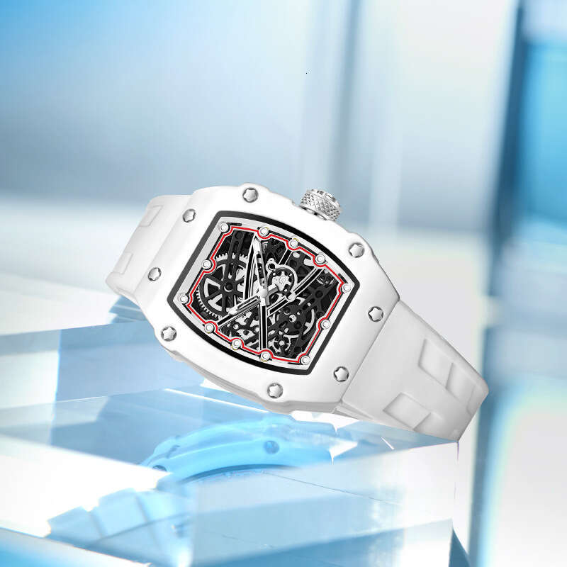 2026 New Designer Ultra Thin Unique Luminous Barrel Shaped Quartz Fashion Casual Waterproof 67-02 Men's Wristwatch