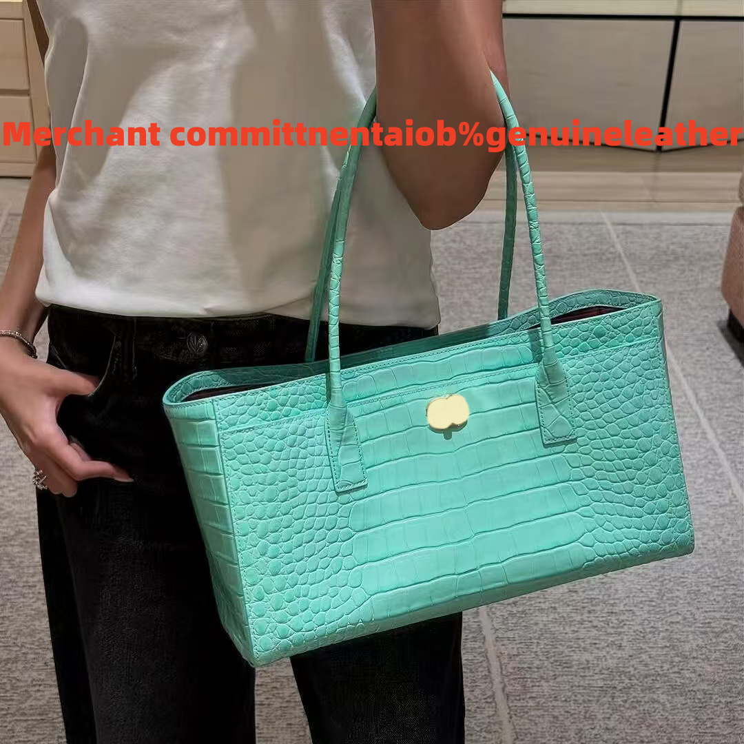 26s new Spring and Summer Luxury Designer tote bag high quality Womens hand bags leather Clutch Bags crocodile leather Shoulder Bags fashion high capacity city bag